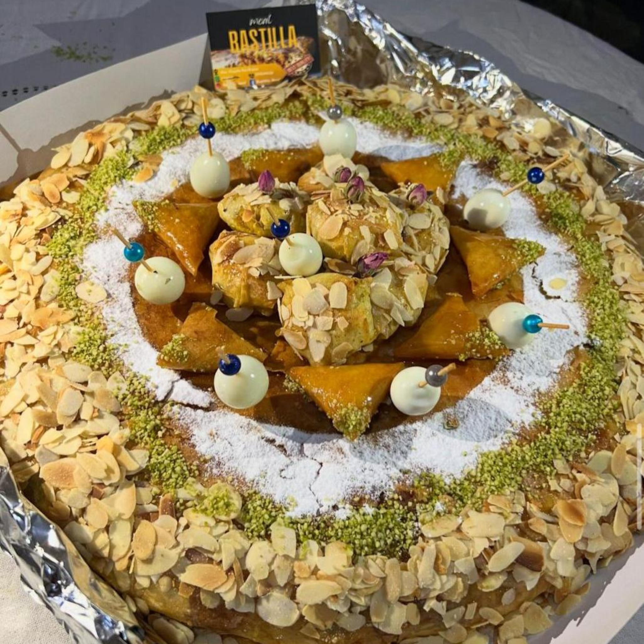 Bastilla Poulet (10-12 personnes)