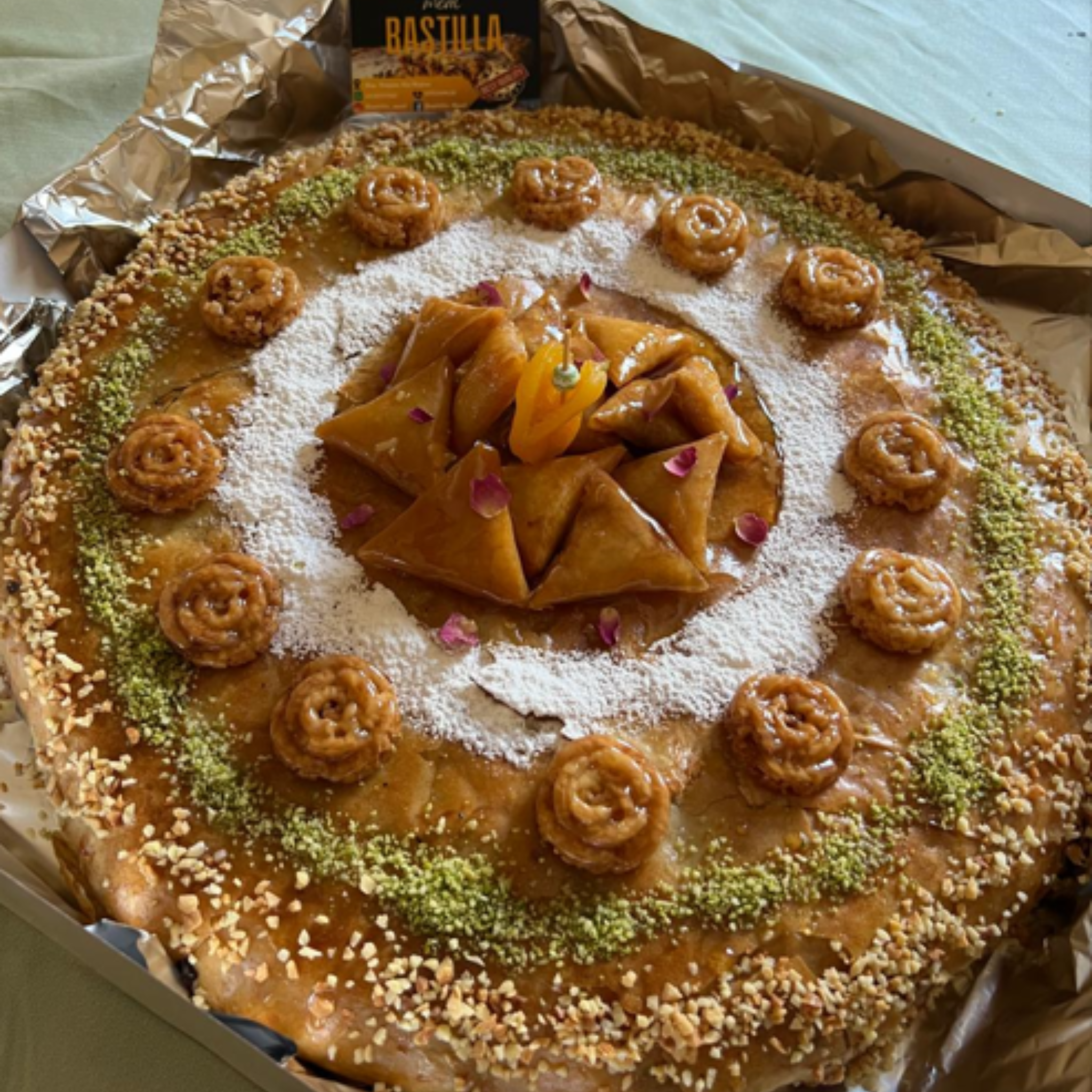 Bastilla Poulet (10-12 personnes)